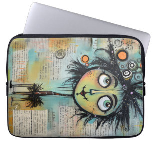Funda Para Portátil ArtLady 9 Encantadora y angustiada