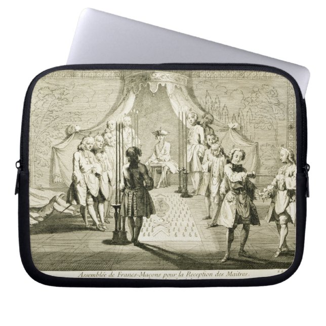 Funda Para Portátil Asamblea de los albañiles libres para la (Frente)