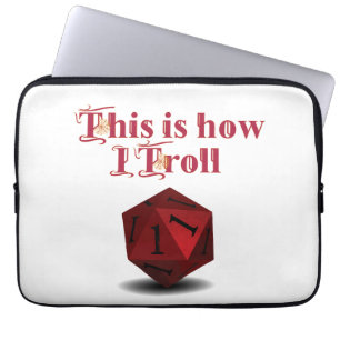 Funda Para Portátil Así es como hago el recorrido - Críticos Dados RPG