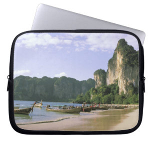 Funda Para Portátil Asia, Tailandia, Krabi. Playa West Railay, larga