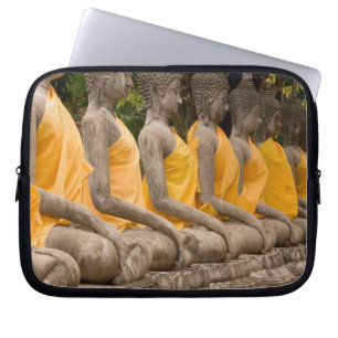 Funda Para Portátil Asia, Tailandia, Siam, Budas en Ayutthaya