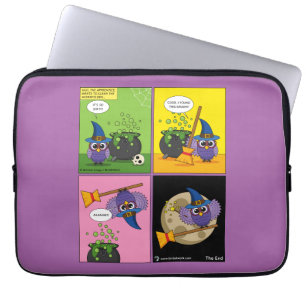 Funda Para Portátil Asistente para aprendices - Cómic de limpieza
