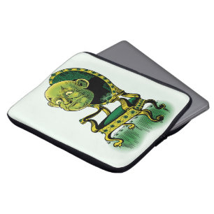 Funda Para Portátil Asistente Vintage de Oz, Trono Esmeralda del Asist