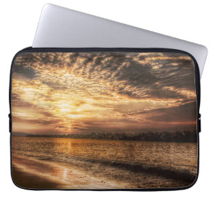 Funda Para Portátil Asombroso amanecer en la playa