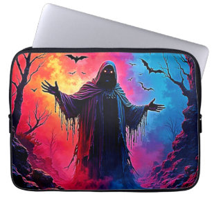 Funda Para Portátil Asombroso Demón vestido con diseño de sombras