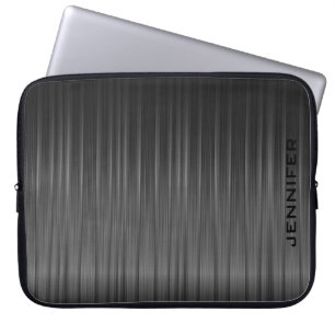 Funda Para Portátil Aspecto brillante de fibra de carbono negro