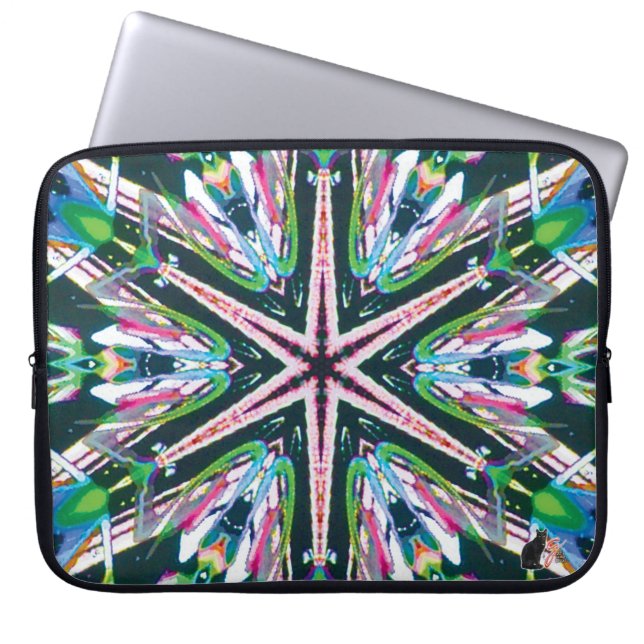 Funda para portátil Astral Kaleidoscope (Frente)