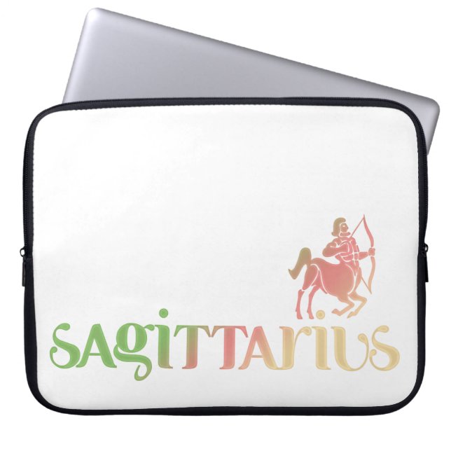 Funda Para Portátil Astrología Sagittarius Zodiac d1 Sleeve 2 (Frente)
