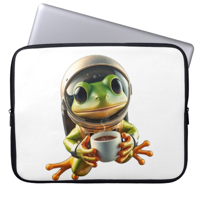 Funda Para Portátil Astronaut Frog (Frente)