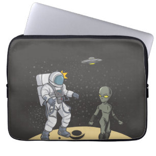 Funda Para Portátil Astronauta y extranjera