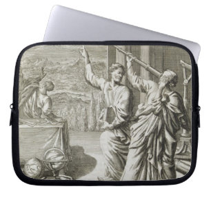 Funda Para Portátil Astrónomo griego que estudia las estrellas,