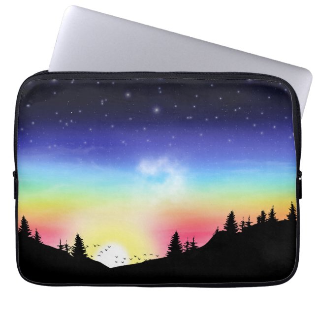 Funda Para Portátil Atardecer (Frente)