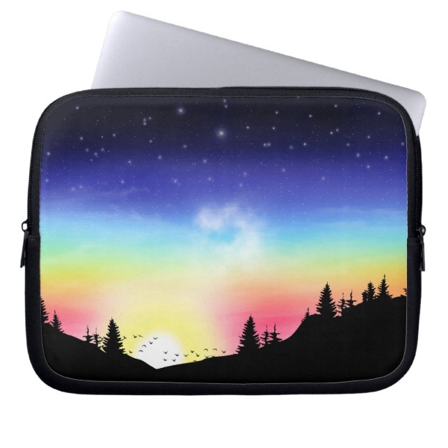 Funda Para Portátil Atardecer (Frente)
