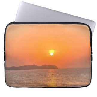 Funda Para Portátil Atardecer de Omán desde el barco