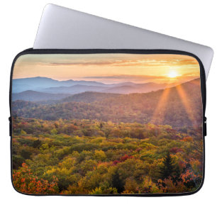 Funda Para Portátil Atardecer de otoño desde Beacon Heights