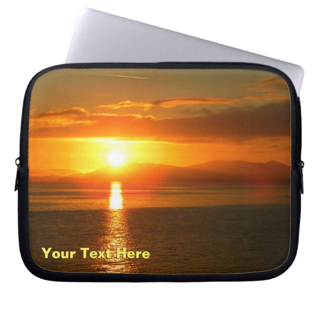 Funda Para Portátil Atardecer del asiento trasero interior (Frente)