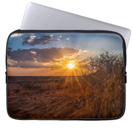 Funda Para Portátil Atardecer en el desierto de Kalahari, Namibia