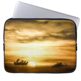 Funda Para Portátil Atardecer En El Océano Pacífico