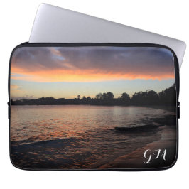 Funda Para Portátil Atardecer en el río (personalizado)