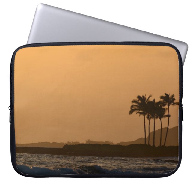 Funda Para Portátil Atardecer en Kauai (Frente)