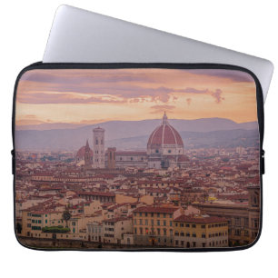Funda Para Portátil Atardecer sobre Florencia, Italia