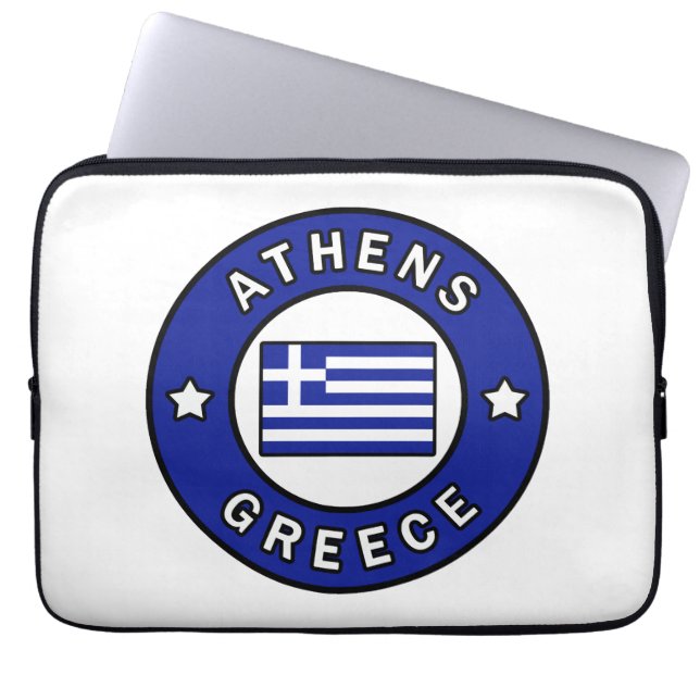 Funda Para Portátil Atenas Grecia (Frente)