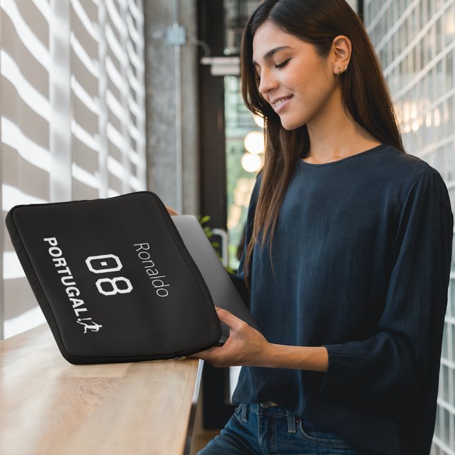 Funda Para Portátil Athletic Team Jersey Name Number Soccer (Subido por el creador)