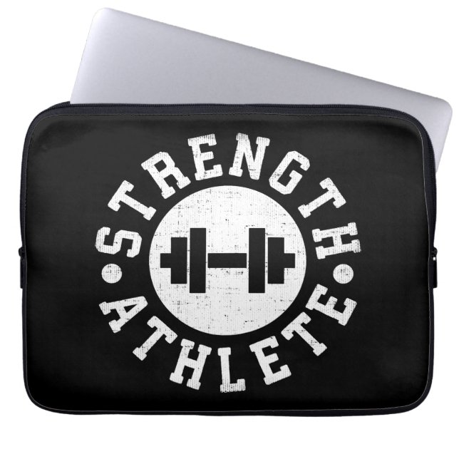 Funda Para Portátil Atleta de fuerza (Frente)