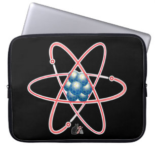Funda Para Portátil Atómico irónico