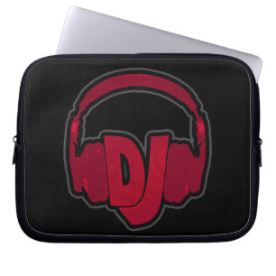 Funda Para Portátil auriculares con DJ de música