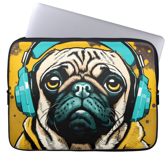 Funda Para Portátil Auriculares con micrófono (Frente)