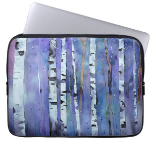 Funda Para Portátil Aurora entre los pájaros