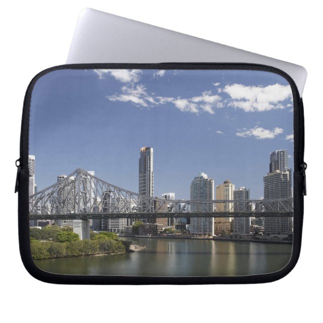 Funda Para Portátil Australia, Queensland, Brisbane, puente de la (Frente)