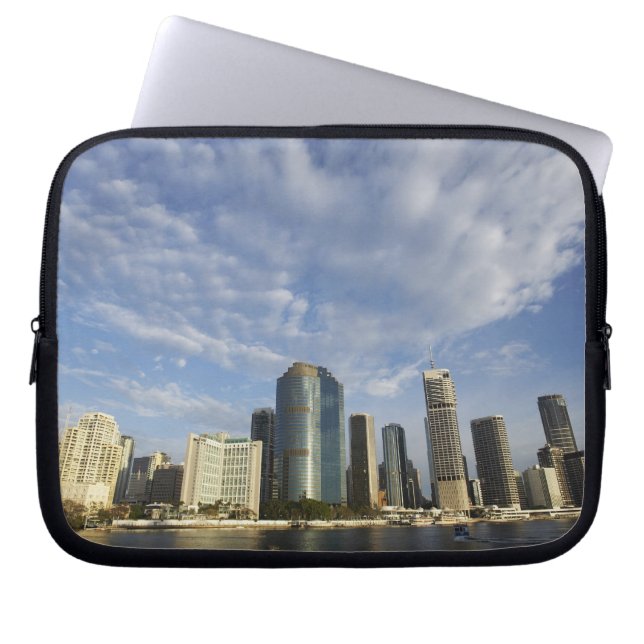 Funda Para Portátil Australia, Queensland, Brisbane, Skyscrapers y (Frente)
