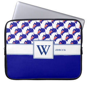 Funda Para Portátil AUSTRALIA Scripts Monograma Cristiano