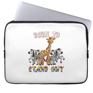 Funda Para Portátil Autismo Sensibilización A Niños Camisas Nacidas Pa