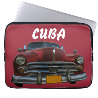 Funda Para Portátil Auto clásico americano en Vinales, Cuba