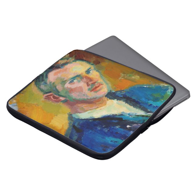 Funda Para Portátil Autoretrato (de Magnus Enckell) (Superior anverso)