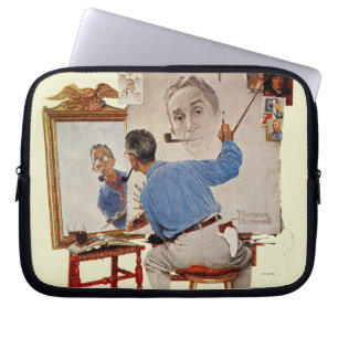 Funda Para Portátil Autorretrato triple
