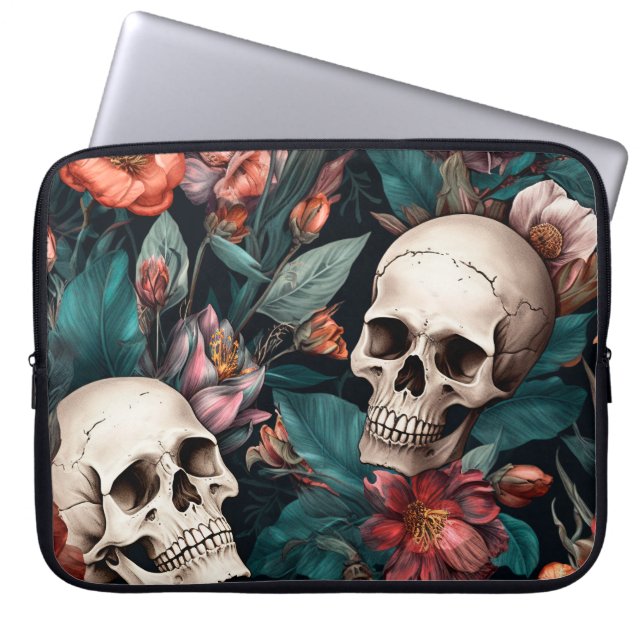 Funda Para Portátil Autumn Vibes 3D Skull (Frente)