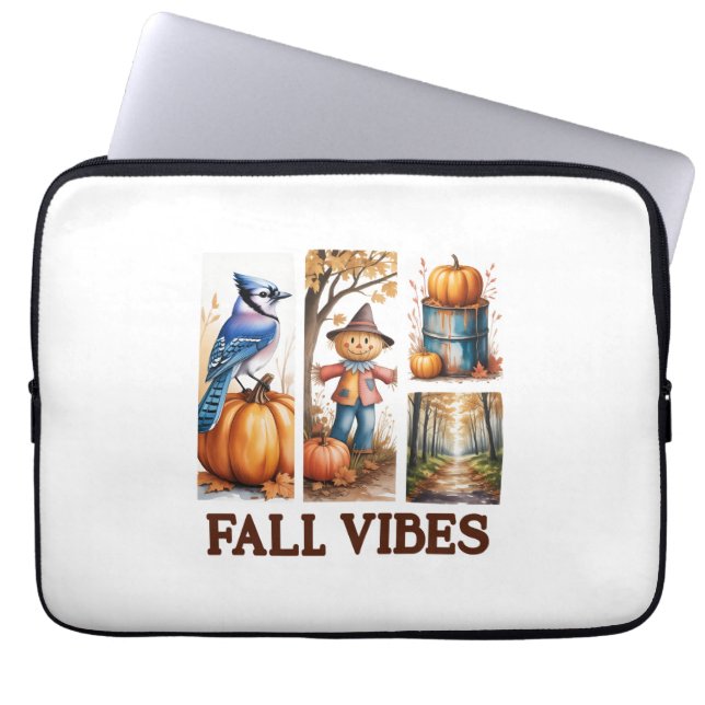 Funda Para Portátil Autumn Vibes Fall Vibes (Frente)