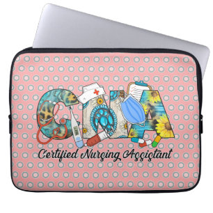 Funda Para Portátil Auxiliar de Enfermería certificado de la CNA