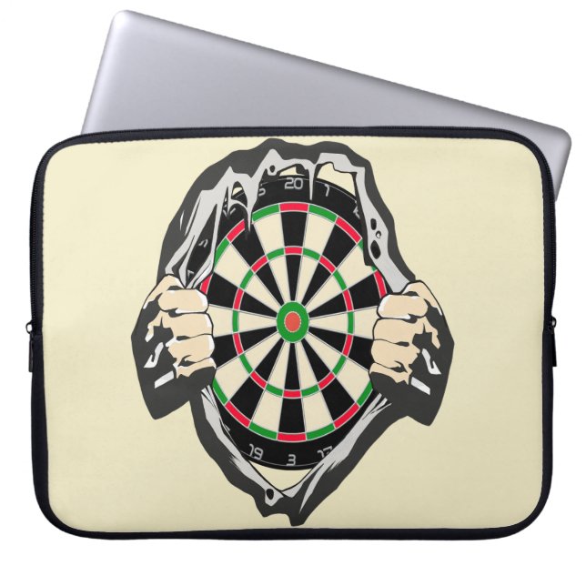 Funda Para Portátil Avance hacia el Bullseye - Ultimate Dartboard (Frente)