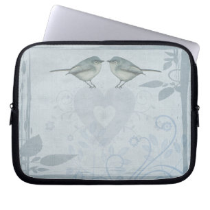 Funda Para Portátil Ave azul