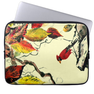 Funda Para Portátil Ave china en otoño