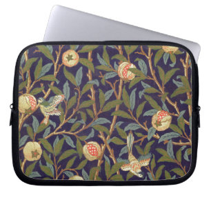 Funda Para Portátil Ave William Morris Y Pomegranato