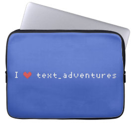 Funda Para Portátil Aventuras de texto cardíaco