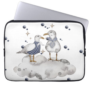 Funda Para Portátil Aves de playa