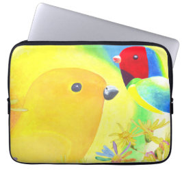 Funda Para Portátil Aves fantásticas
