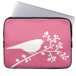 Funda Para Portátil Aves y bayas {escojan su color}